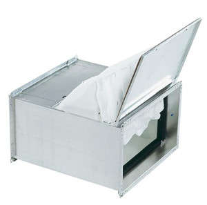 Systemair FFK 80-50 Kanalfilterbox 840x540x882mm, Stahlbl. verz., o. Filter (30236)