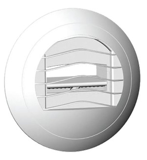 Systemair AL 45-135 Abluftventil selbstregelnd, Kunststoff, 45-135 m³/h (35039)
