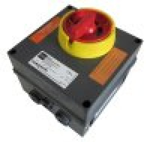 Systemair REV-3POL/ATEX-11kW R/Y 25A, IP66, 2NO, Schalter 0/1, rot/ gelb (36414)