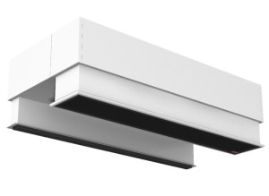 Systemair CL Linea eco B1500WH ZDS Türluftschleier, 1500mm lang, 80/60°C (36570)