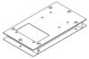 Systemair Bodenkonsole M+G für Linea eco M+G (36755)