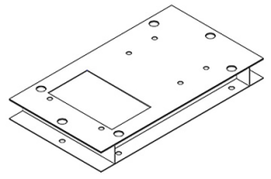 Systemair Bodenkonsole B, BB für Linea eco B, BB (36756)