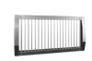 Systemair NOVA-C-1-325x75-V-ZN Gitter,rund,verz.Stahl,1-reihig,Schraube (40776)