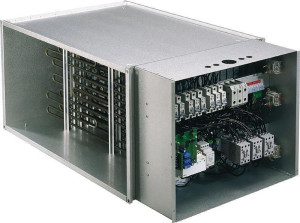 Systemair E-Erhitzer RBM 60-35 - 27kW 600x350mm, 400V, 3~, mit Regelung (5454)
