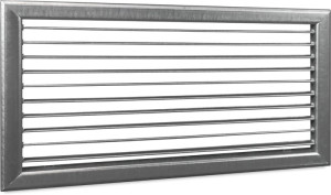 Systemair NOVA-B-2-2-325x225-H-ZN Gitter, verz. Stahl, 2-reihig, Klemmfede (60307)