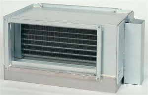 Systemair PGK 70-40-3-2,0 KW-Kühler 700x400mm, CU-Rohr, Alu-Lamellen (6616)