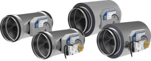 Systemair NOTUS-RI-125-M1 Runder Konst.-Volumenstromr.,Stahl verz. (78279)