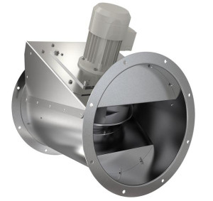 Systemair AxZent 630D4 Thermovent DN 630, 400V/50Hz, 3~, Stahl verzinkt (87799)