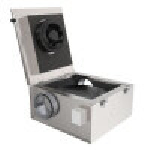 Systemair KVK Silent 125 Kanalventilator, isoliert, Rundanschluss (92159)
