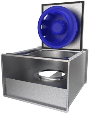 Systemair RS 100-50 EC sileo 1000x500mm, 400V/50Hz, 3~, EC-Motor (92932)