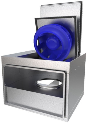 Systemair RSI 70-40 EC sileo Rechteckiger, isolierter EC-Kanalvential (92933)