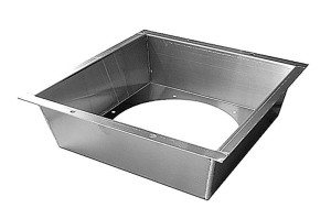 Systemair ASG/F 800 Anströmkammer 1205x1205mm, Alu-Gehäuse (95215)