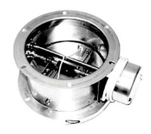 Systemair VKM 710 Verschlussklappe motorisch, 230V/50Hz, 1~, Stahlbl. verz. (9558)