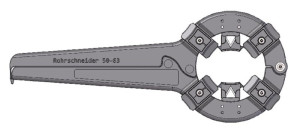 Systemair Tube F RS 50/63 Rohrschneider für Tube F DN50 / DN63 (198964)