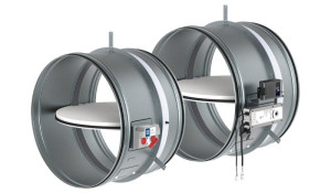 Systemair FDR-3G-900-G24T BSK, rund mit 24V Federrücklaufmotor u.  (163416)