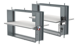 Systemair FDS-3G-1200x700-H0 BSK, eckig mit Schmelzlot (163874)