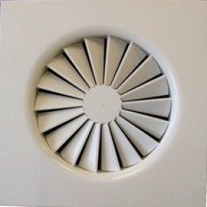 Systemair CRS-T-125-625-SW Dralldurchlass für Rasterdecken, Festste (215757)