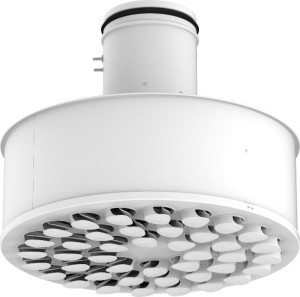 Systemair CAP-CT-200-SW Düsenauslass für Decken-Sichtmontage,RAL (98644)
