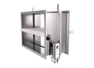 Systemair FDS-3G-600x750-B24T BSK, eckig mit 24V Federrücklaufmotor u. (165751)