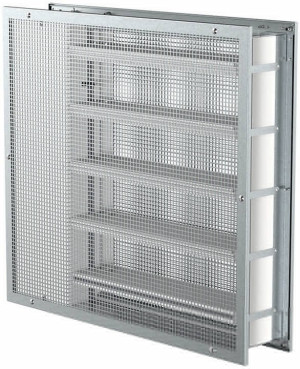 Systemair F-B90-800x375-01-B24T BSK, eckig, eins. Gitter, Belimo 24V (179361)