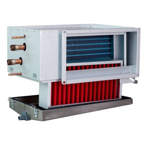Systemair PGK 80-40-3-2,0 KW-Kühler 800x400mm, CU-Rohr, Alu-Lamellen (235128)