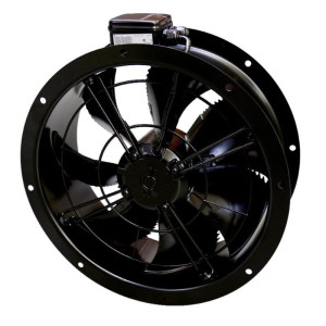Systemair AR 350E4-K sileo DN 350, 230V/50Hz, 1~, Schwarz besch. (246887)
