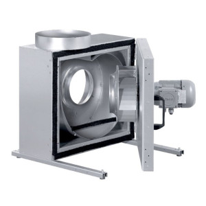 Systemair KBR/F 280D2 Radialvent. DN 280, 400V/50Hz, 3~, Brandgas (266292)