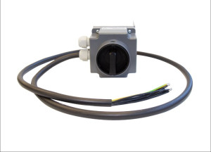 Systemair REV-9POL/12-7,5kW B/G 16A, IP66, 1NG, Schalter 0/1+Montageset, (281743)