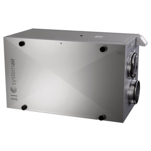Systemair SAVE VSR 500, WRG-Gerät 230V/50Hz, 1~, EC-Motor, ROTOR, inkl. SA (488804)