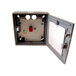 Systemair HRM-3K-GR Handrauchmelder Druckknopfm. Entrauchung, Kunstst,grau (77154)