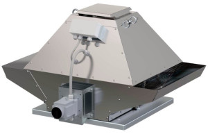 Systemair DVG-V 450EC-XL-F400 Radial-Dachventilator, 400°C/2h, vertika (9995278)