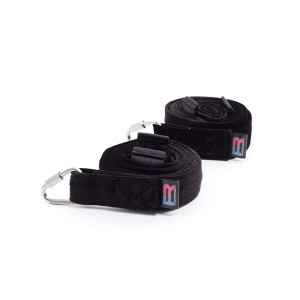 Pasy do akrobatyki powietrznej, aerial straps, sztrabaty - para - obszyte aksamitem