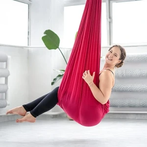 Hamak sensoryczny dla dziecka  - 6m, szerokość 230 cm, aerial joga