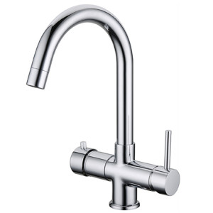 Rubinetto Forhome® 5 Vie Per Acqua Depurata Rubinetto Per Depuratore (Colore: Cr