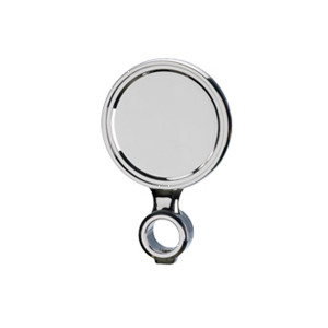 Medaglione Di Ricambio Abs Colore Cromo Per Colonna Cobra Ice Diametro 90mm G 5/