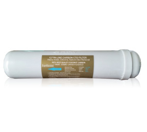 Filtro In Linea Al Carbone Attivo Al Cocco Forhome® Carbon Block In/out 1/4" Fp