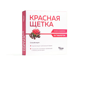 Czerwona szczotka Różeniec górski 50 tab 500 mg