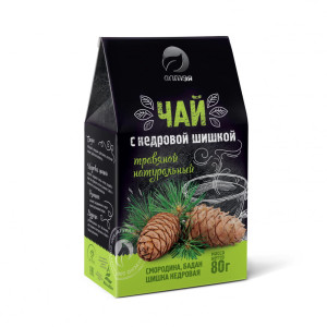 Herbata ziołowa z szyszką cedrową 80 g