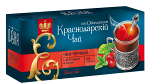 Herbata czarna z żurawiną i miętą 25 szt 1,7 g