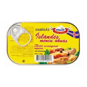 Wątróbki dorsza 120 g