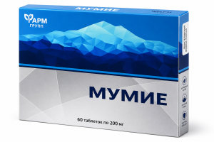 Mumio oczyszczone Shilajit 60 tab 0,2 g