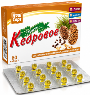 Olej cedrowy 60 kaps 300 mg