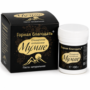 Mumio Shilajit Ałtajskie Oczyszczone „Dar Gór” 100 g