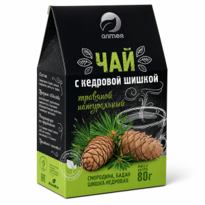 Herbata ziołowa z szyszką cedrową 80 g