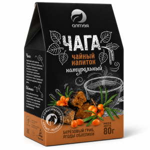 Herbata ziołowa czaga z rokitnikiem 80 g
