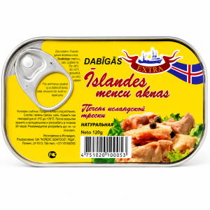 Wątróbki dorsza 120 g