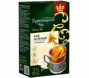 Zielona herbata z jaśminem 25 szt