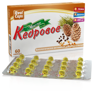 Olej cedrowy 60 kaps 300 mg