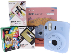 Instax Box mini 12 Pastel Blue + 3 wkłady w zestawie