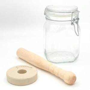 Einmach- und Fermentationsglas-Set 1 Liter